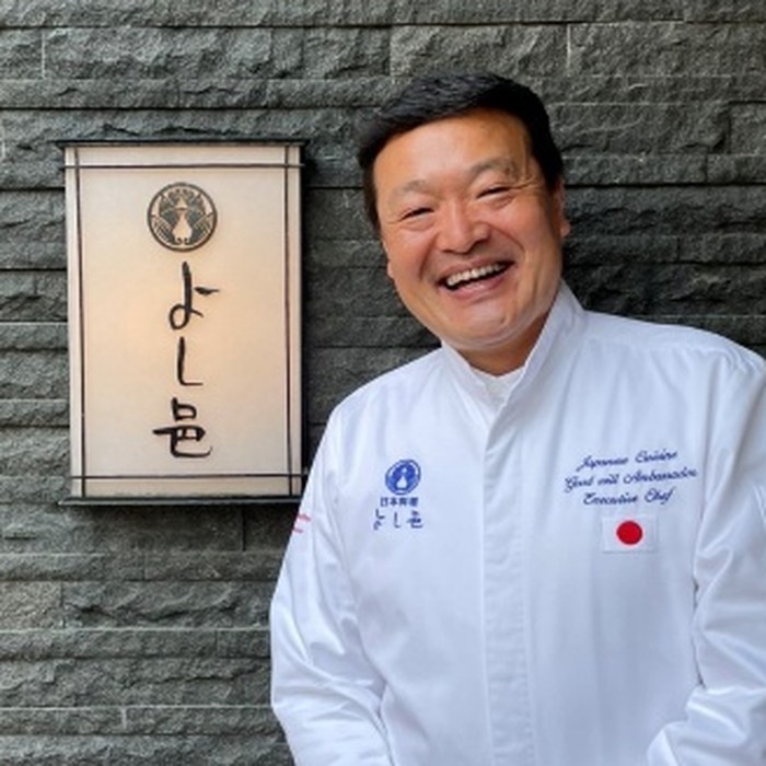 日本料理 よし邑 総料理長 冨澤浩一氏